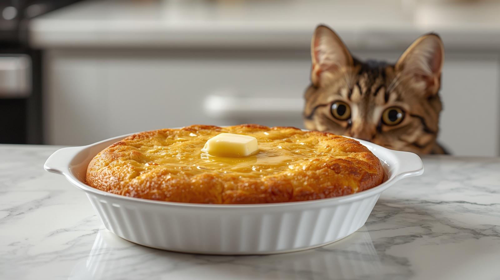 Cat Cornbread Susan's Vegan Cornbread - Babette de Jongh